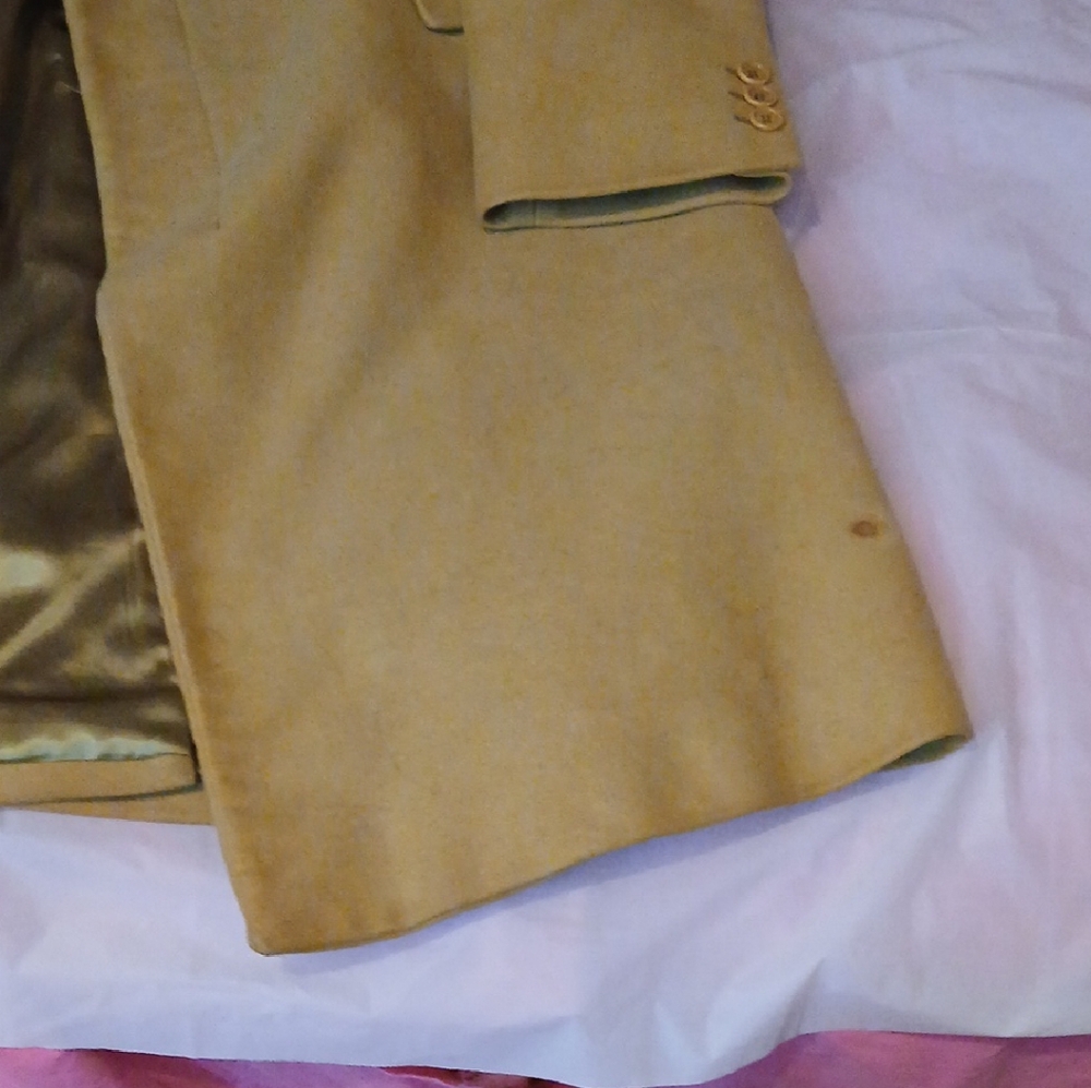 Helmut Lang Tan Men's Trench Coat - Picture 6 of 6